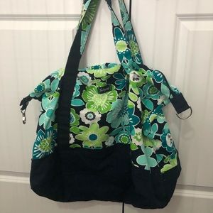 Thirty one luggage bag with flowers